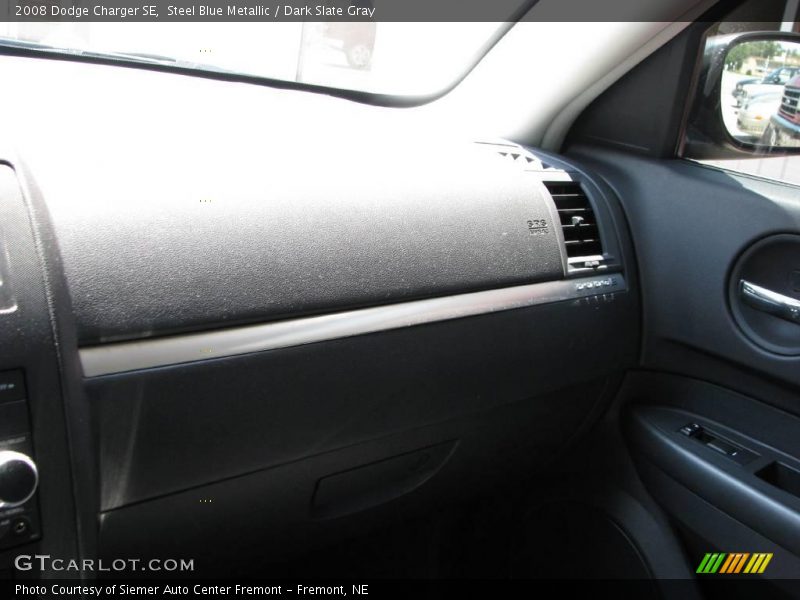 Steel Blue Metallic / Dark Slate Gray 2008 Dodge Charger SE