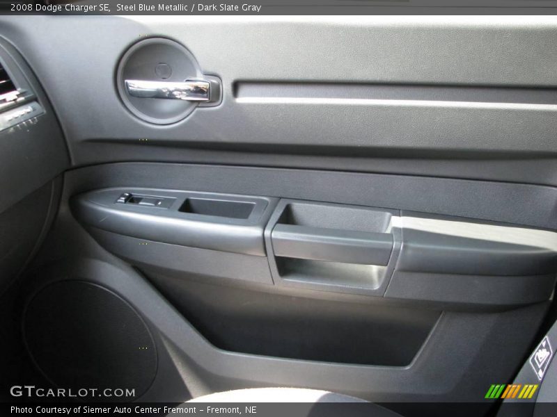 Steel Blue Metallic / Dark Slate Gray 2008 Dodge Charger SE