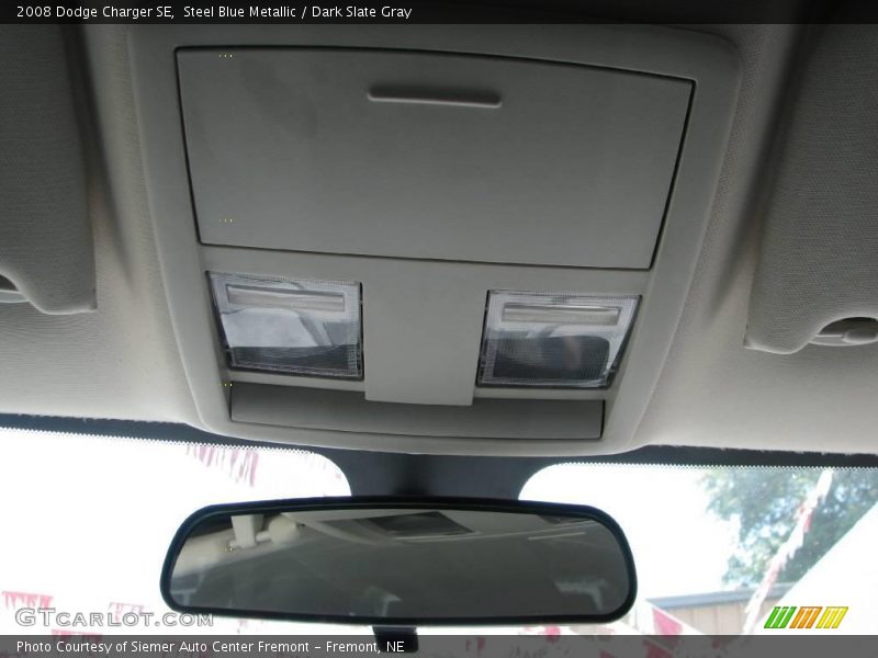 Steel Blue Metallic / Dark Slate Gray 2008 Dodge Charger SE