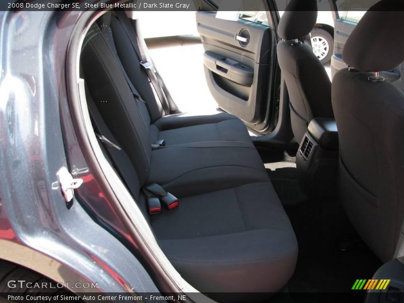 Steel Blue Metallic / Dark Slate Gray 2008 Dodge Charger SE