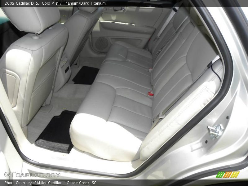 Gold Mist / Titanium/Dark Titanium 2009 Cadillac DTS