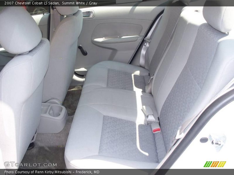 Summit White / Gray 2007 Chevrolet Cobalt LS Sedan