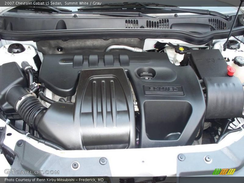 Summit White / Gray 2007 Chevrolet Cobalt LS Sedan