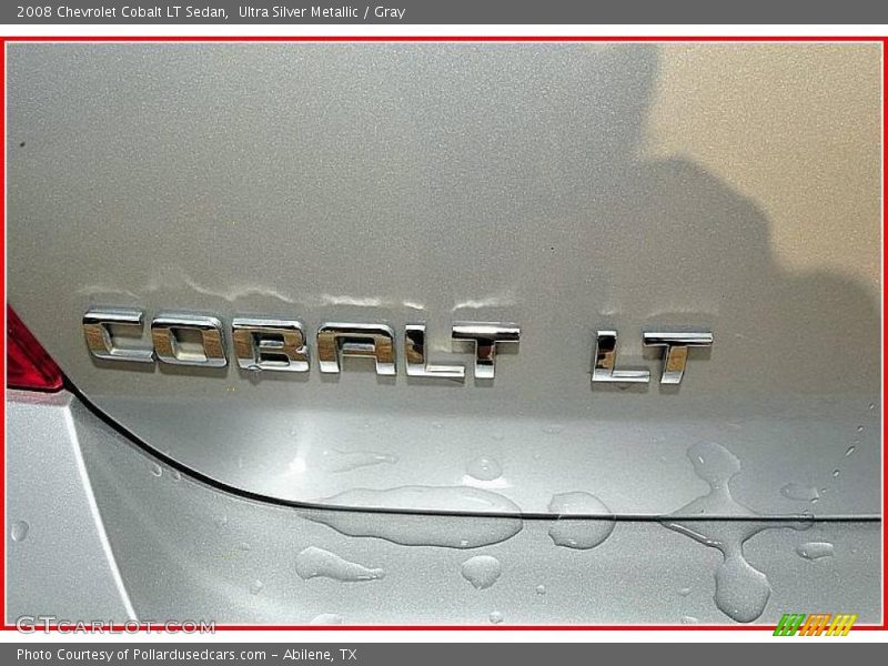Ultra Silver Metallic / Gray 2008 Chevrolet Cobalt LT Sedan