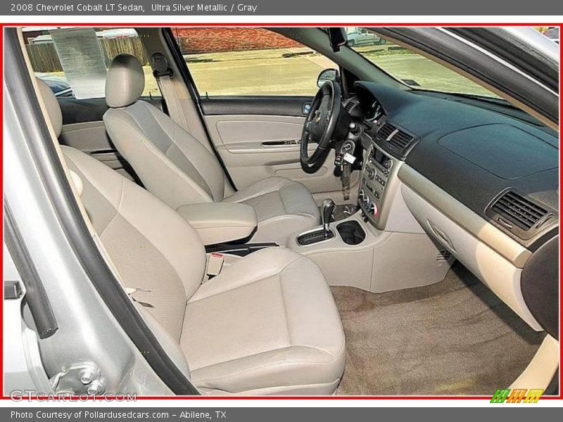 Ultra Silver Metallic / Gray 2008 Chevrolet Cobalt LT Sedan