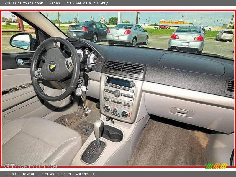 Ultra Silver Metallic / Gray 2008 Chevrolet Cobalt LT Sedan