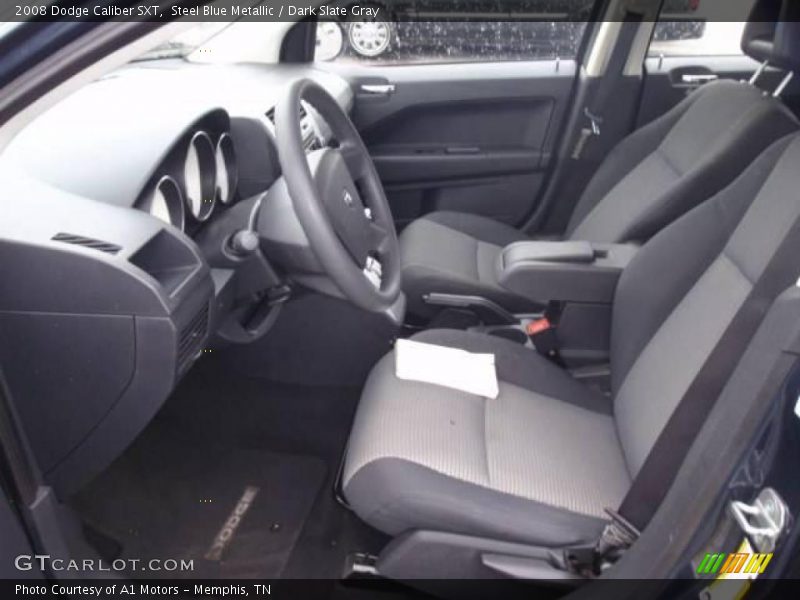 Steel Blue Metallic / Dark Slate Gray 2008 Dodge Caliber SXT