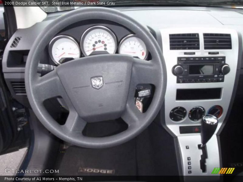 Steel Blue Metallic / Dark Slate Gray 2008 Dodge Caliber SXT