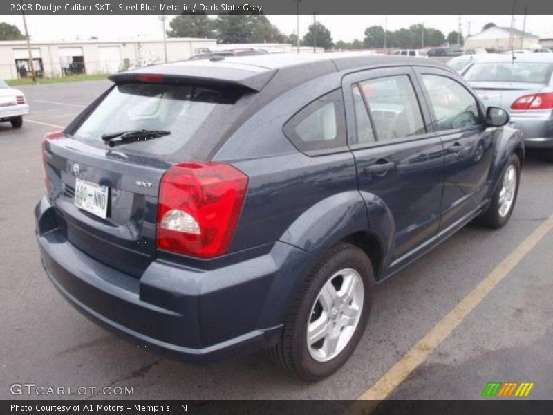 Steel Blue Metallic / Dark Slate Gray 2008 Dodge Caliber SXT
