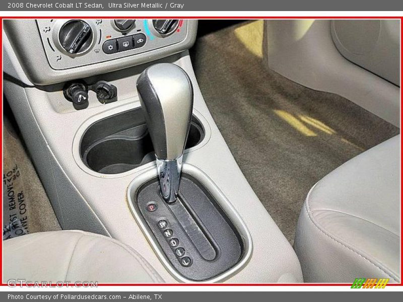 Ultra Silver Metallic / Gray 2008 Chevrolet Cobalt LT Sedan