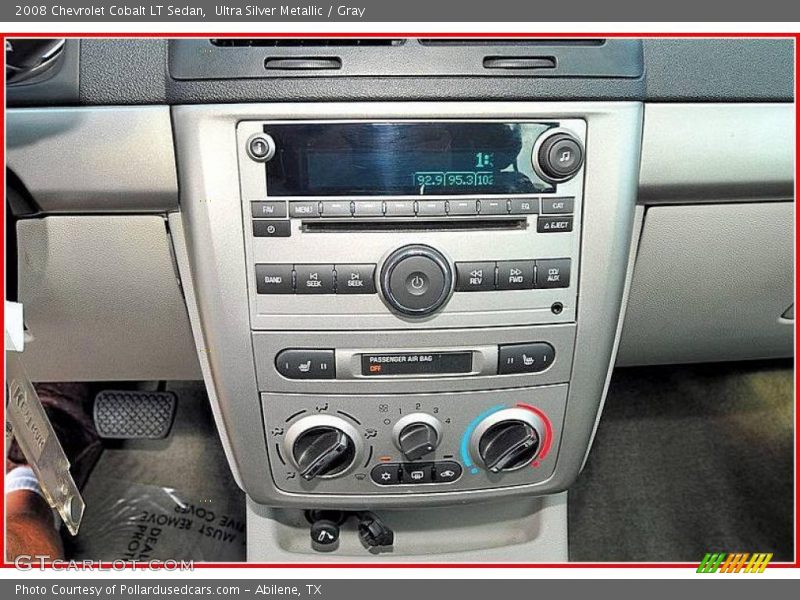 Ultra Silver Metallic / Gray 2008 Chevrolet Cobalt LT Sedan