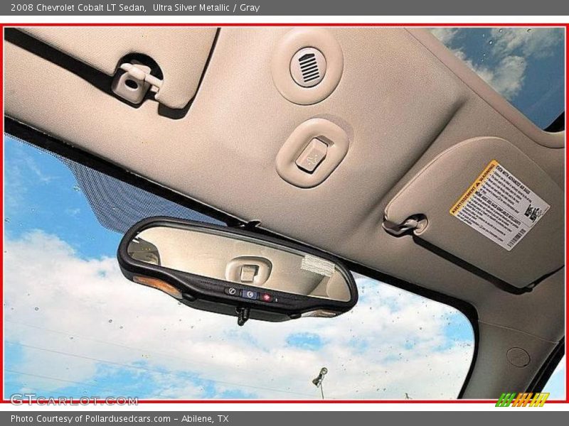 Ultra Silver Metallic / Gray 2008 Chevrolet Cobalt LT Sedan