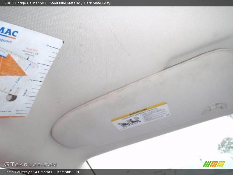 Steel Blue Metallic / Dark Slate Gray 2008 Dodge Caliber SXT