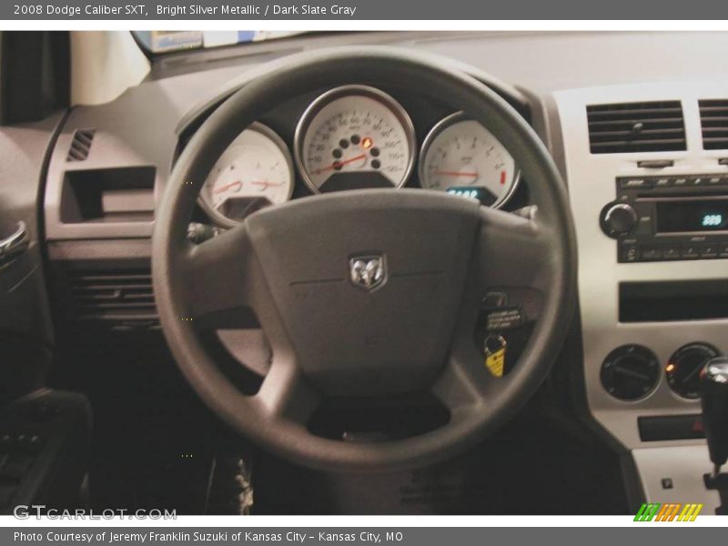 Bright Silver Metallic / Dark Slate Gray 2008 Dodge Caliber SXT