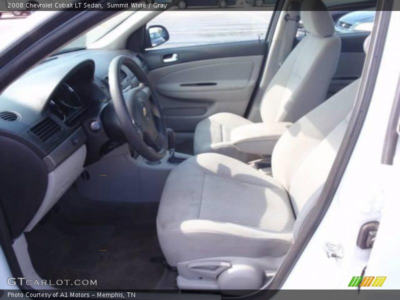 Summit White / Gray 2008 Chevrolet Cobalt LT Sedan