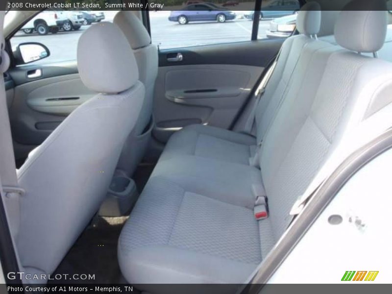Summit White / Gray 2008 Chevrolet Cobalt LT Sedan