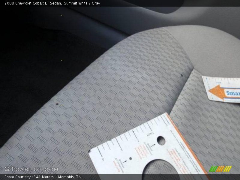 Summit White / Gray 2008 Chevrolet Cobalt LT Sedan
