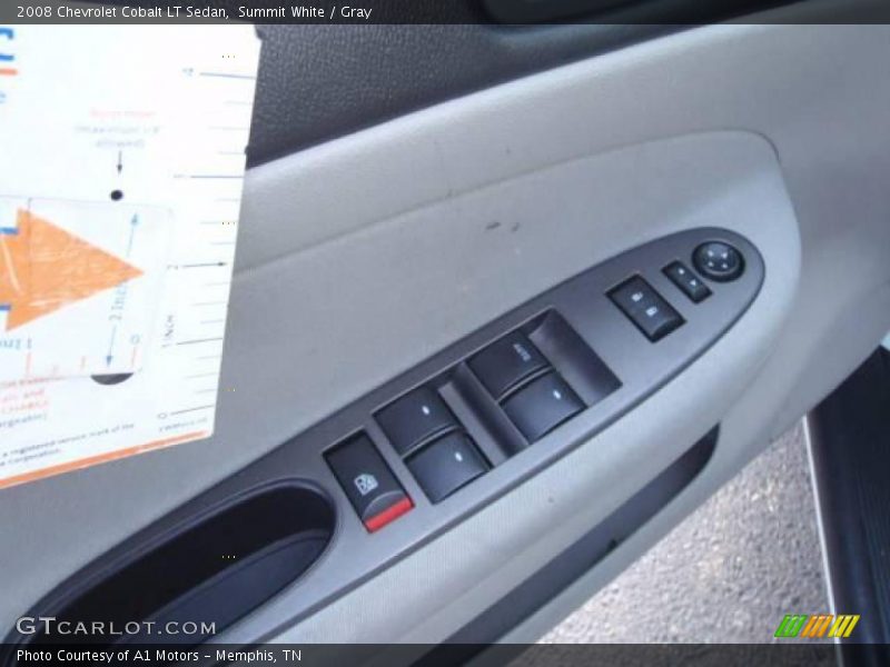 Summit White / Gray 2008 Chevrolet Cobalt LT Sedan