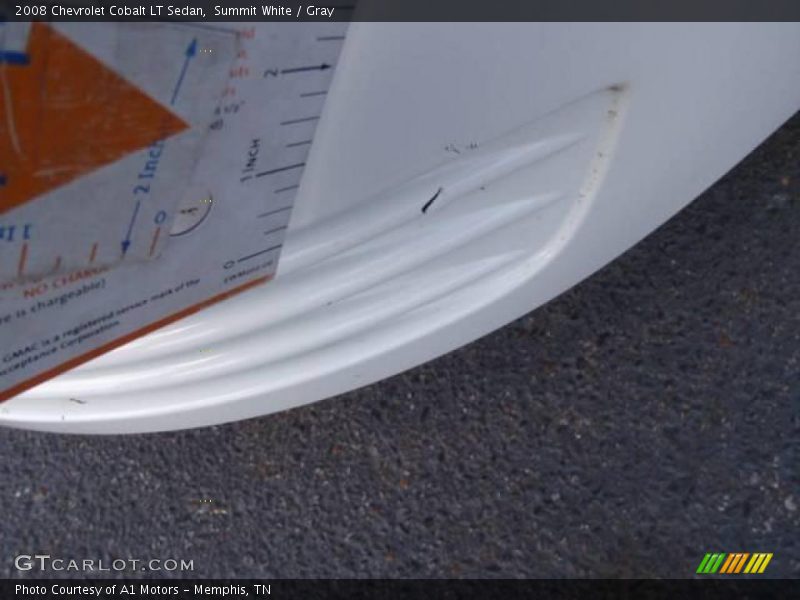 Summit White / Gray 2008 Chevrolet Cobalt LT Sedan