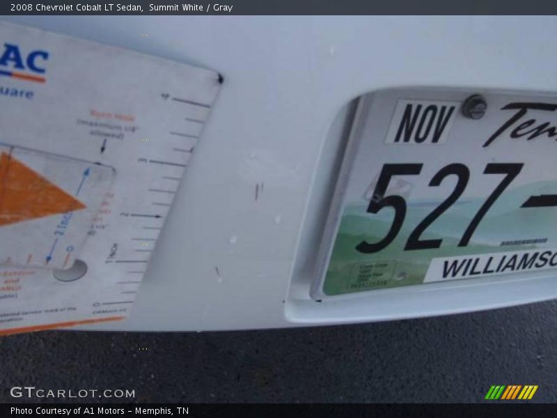 Summit White / Gray 2008 Chevrolet Cobalt LT Sedan
