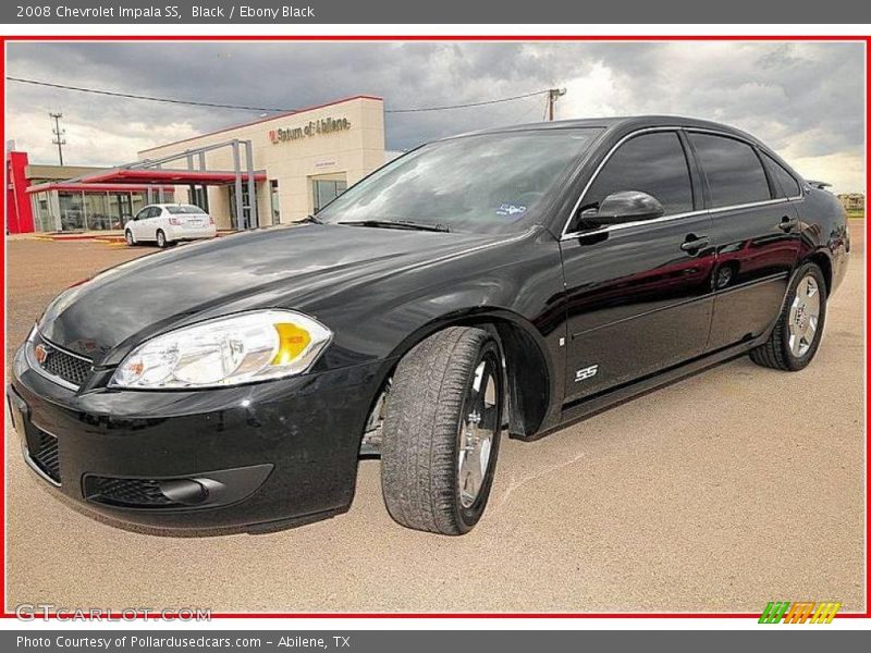 Black / Ebony Black 2008 Chevrolet Impala SS