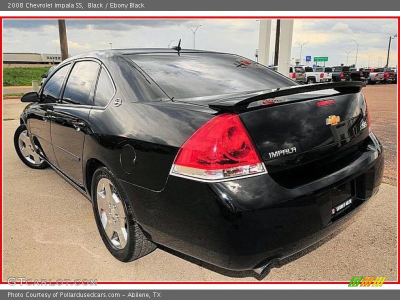 Black / Ebony Black 2008 Chevrolet Impala SS