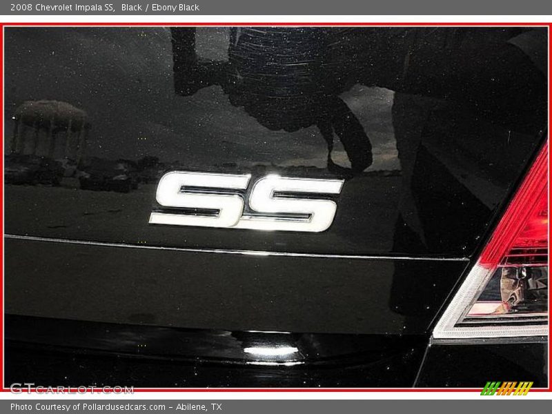 Black / Ebony Black 2008 Chevrolet Impala SS