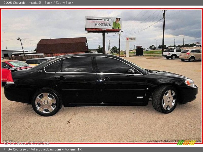 Black / Ebony Black 2008 Chevrolet Impala SS