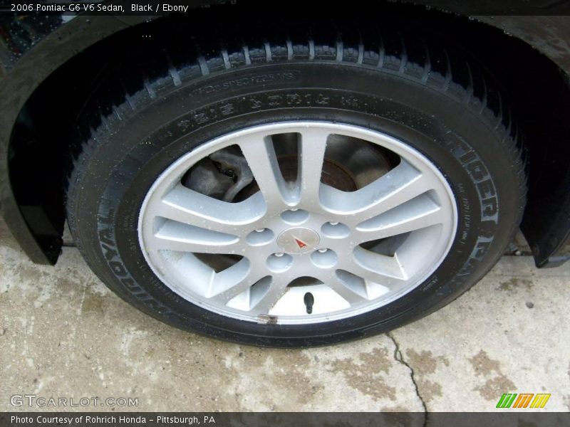 Black / Ebony 2006 Pontiac G6 V6 Sedan