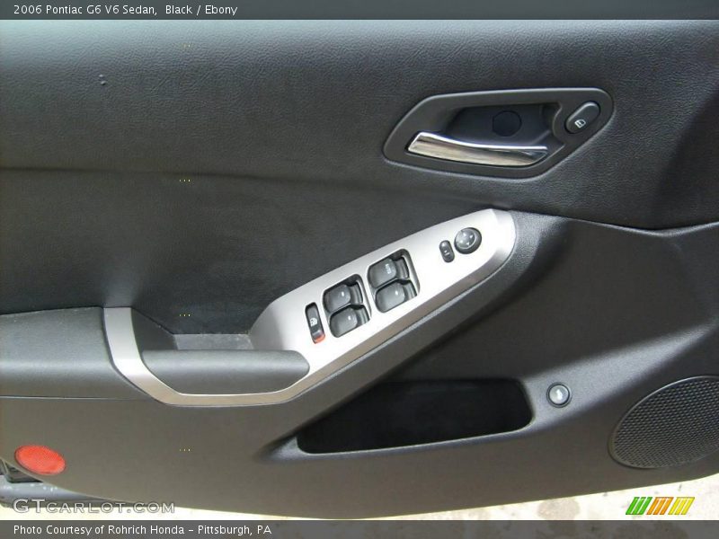 Black / Ebony 2006 Pontiac G6 V6 Sedan