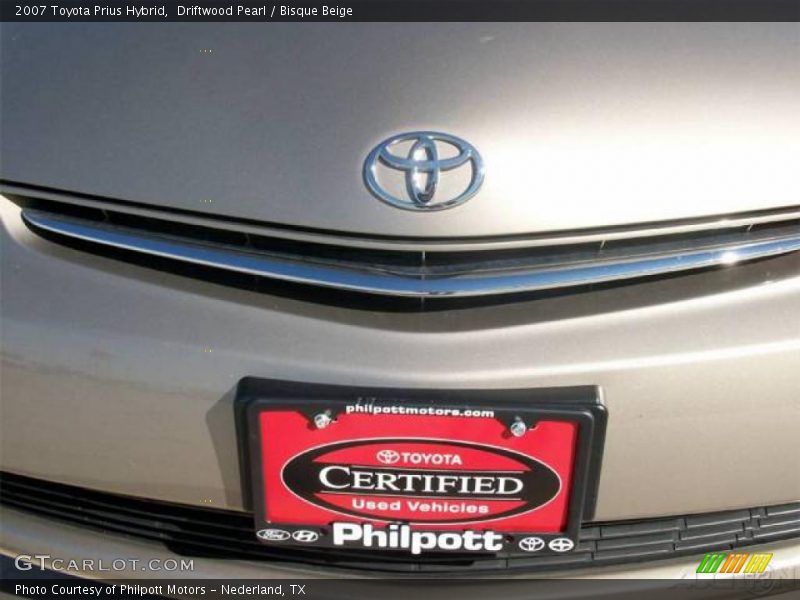 Driftwood Pearl / Bisque Beige 2007 Toyota Prius Hybrid