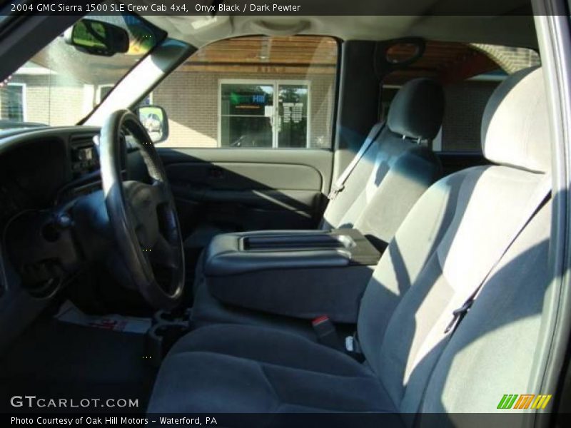 Onyx Black / Dark Pewter 2004 GMC Sierra 1500 SLE Crew Cab 4x4