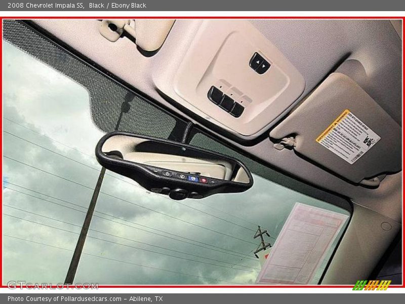 Black / Ebony Black 2008 Chevrolet Impala SS
