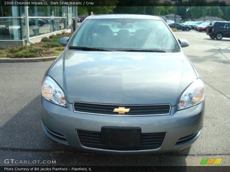 Dark Silver Metallic / Gray 2008 Chevrolet Impala LS