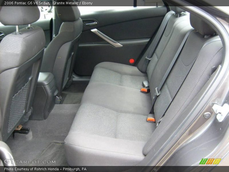 Granite Metallic / Ebony 2006 Pontiac G6 V6 Sedan