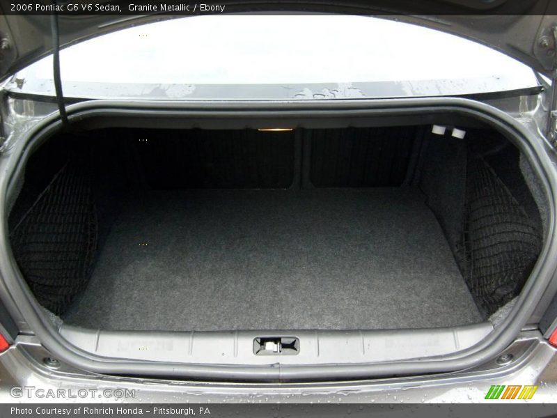 Granite Metallic / Ebony 2006 Pontiac G6 V6 Sedan