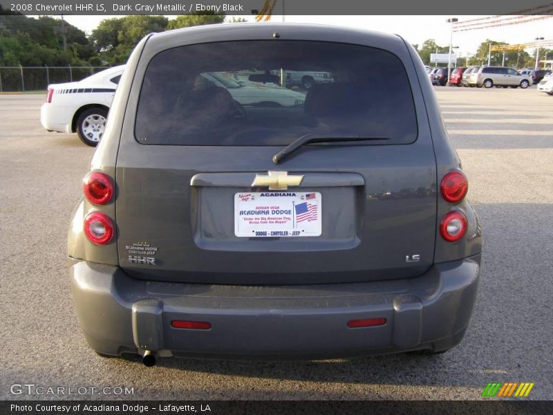 Dark Gray Metallic / Ebony Black 2008 Chevrolet HHR LS