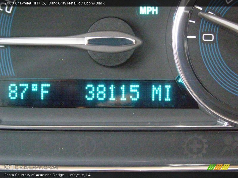 Dark Gray Metallic / Ebony Black 2008 Chevrolet HHR LS