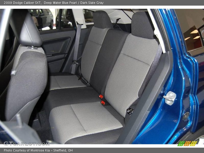 Deep Water Blue Pearl / Dark Slate Gray 2009 Dodge Caliber SXT
