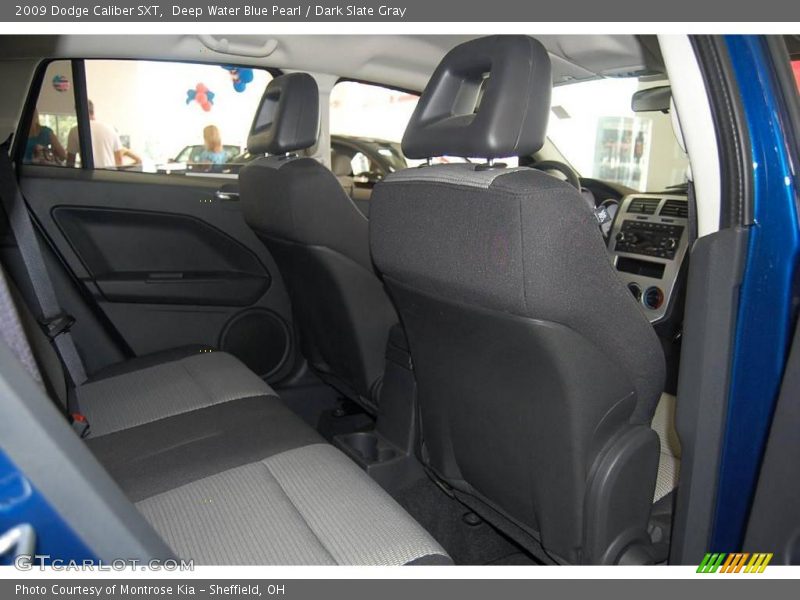 Deep Water Blue Pearl / Dark Slate Gray 2009 Dodge Caliber SXT