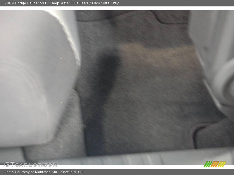 Deep Water Blue Pearl / Dark Slate Gray 2009 Dodge Caliber SXT