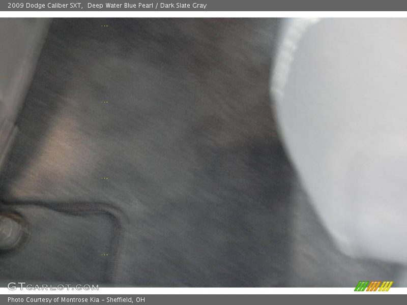 Deep Water Blue Pearl / Dark Slate Gray 2009 Dodge Caliber SXT