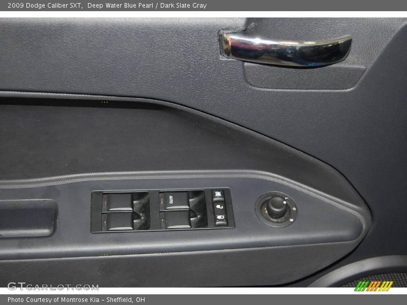 Deep Water Blue Pearl / Dark Slate Gray 2009 Dodge Caliber SXT