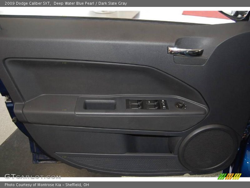 Deep Water Blue Pearl / Dark Slate Gray 2009 Dodge Caliber SXT