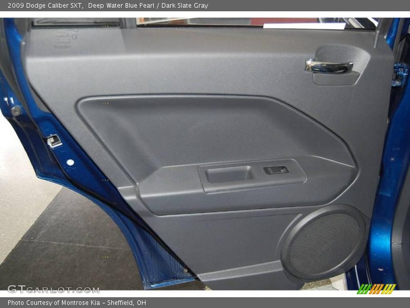 Deep Water Blue Pearl / Dark Slate Gray 2009 Dodge Caliber SXT