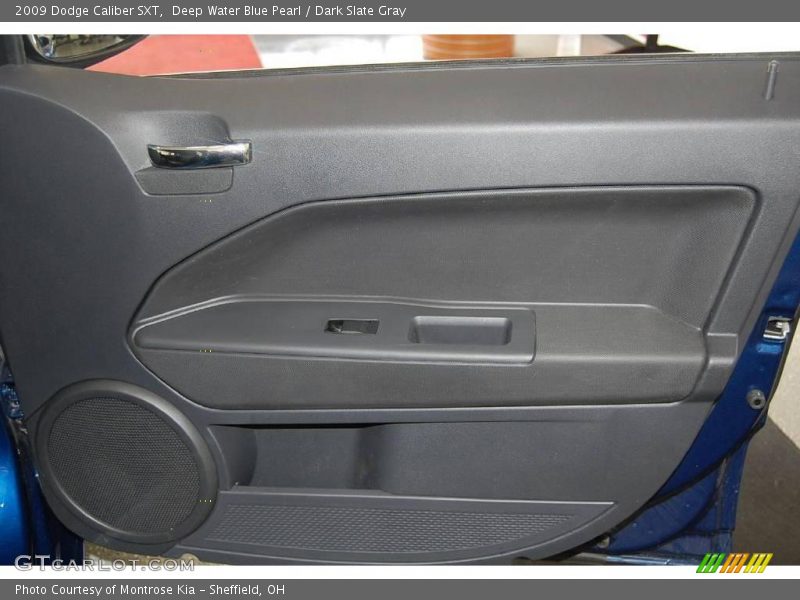 Deep Water Blue Pearl / Dark Slate Gray 2009 Dodge Caliber SXT
