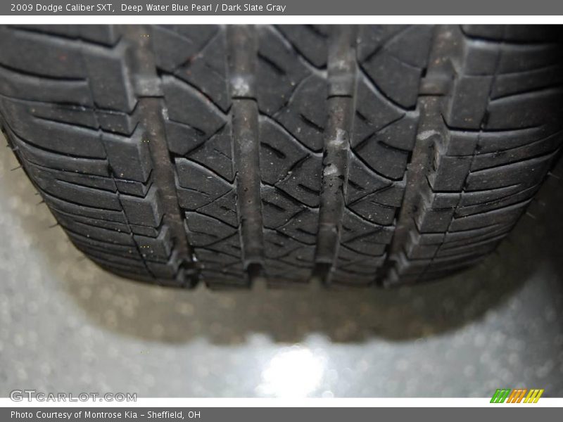 Deep Water Blue Pearl / Dark Slate Gray 2009 Dodge Caliber SXT