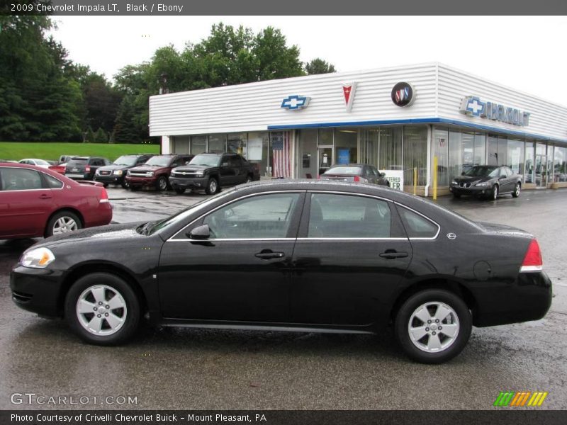 Black / Ebony 2009 Chevrolet Impala LT