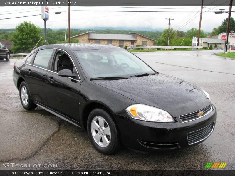 Black / Ebony 2009 Chevrolet Impala LT