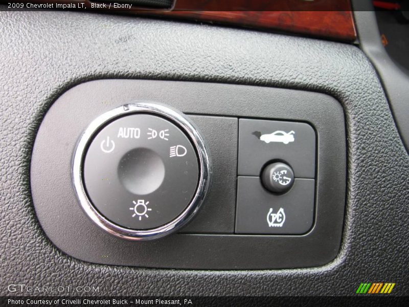 Black / Ebony 2009 Chevrolet Impala LT